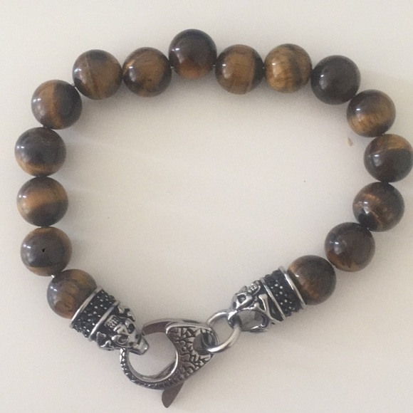 Eye of the tiger bracelet BLESSED FOR ABUNDANCE - Picture 4 of 5